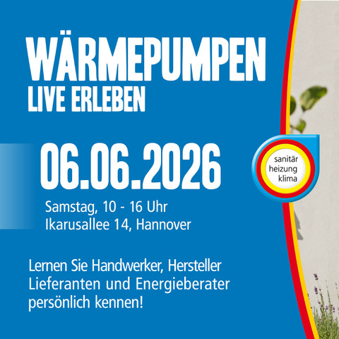 Wärmepumpen live erleben